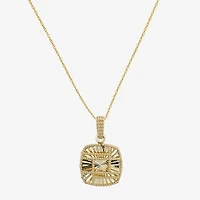 Womens 14K Gold Square 2-pc. Jewelry Set