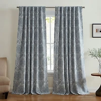 Threadmade Giovanni Rod Pocket Back Tab Energy Saving Blackout Single Curtain Panel