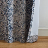 Threadmade Vittoria Rod Pocket Back Tab Energy Saving Blackout Single Curtain Panel