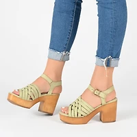 Journee Collection Womens Addisyn Heeled Sandals
