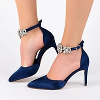 Journee Collection Loxley Womens Pointed Stiletto Heel Pumps