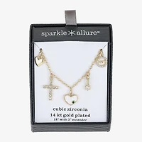 Sparkle Allure Womens Pendant Necklace
