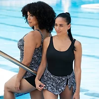 Dolfin Womens Full Coverage One Piece Swimsuit