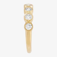 (H-I / I1) Womens 4MM 3/4 CT. T.W. Lab Grown White Diamond 10K Gold Wedding Band