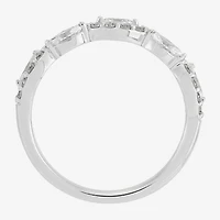 (H-I / Si2) Womens 3/4 CT. T.W. Lab Grown White Diamond 10K Gold Wedding Band