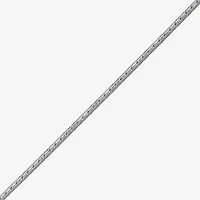 Made in Italy Womens Sterling Silver Inch Curb Chain Necklace