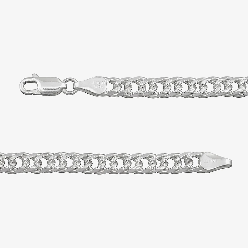 Made in Italy Womens Sterling Silver 20 Inch Fashion Chain Necklace