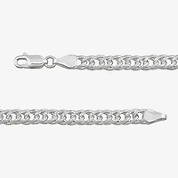 Made in Italy Womens Sterling Silver 20 Inch Fashion Chain Necklace