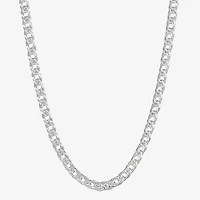 Made in Italy Womens Sterling Silver 20 Inch Fashion Chain Necklace