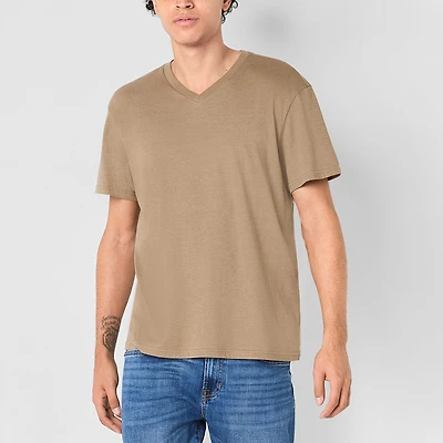 Arizona Mens V Neck Short Sleeve T-Shirt