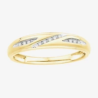 3PC Trio Set Featuring 1/7 CT.T.W.  Diamond 10K or 14K Two Tone Gold Wedding Ring Set