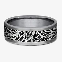 Mens 8MM Tantalum Wedding Band
