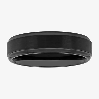 Mens 6MM Tungsten Wedding Band