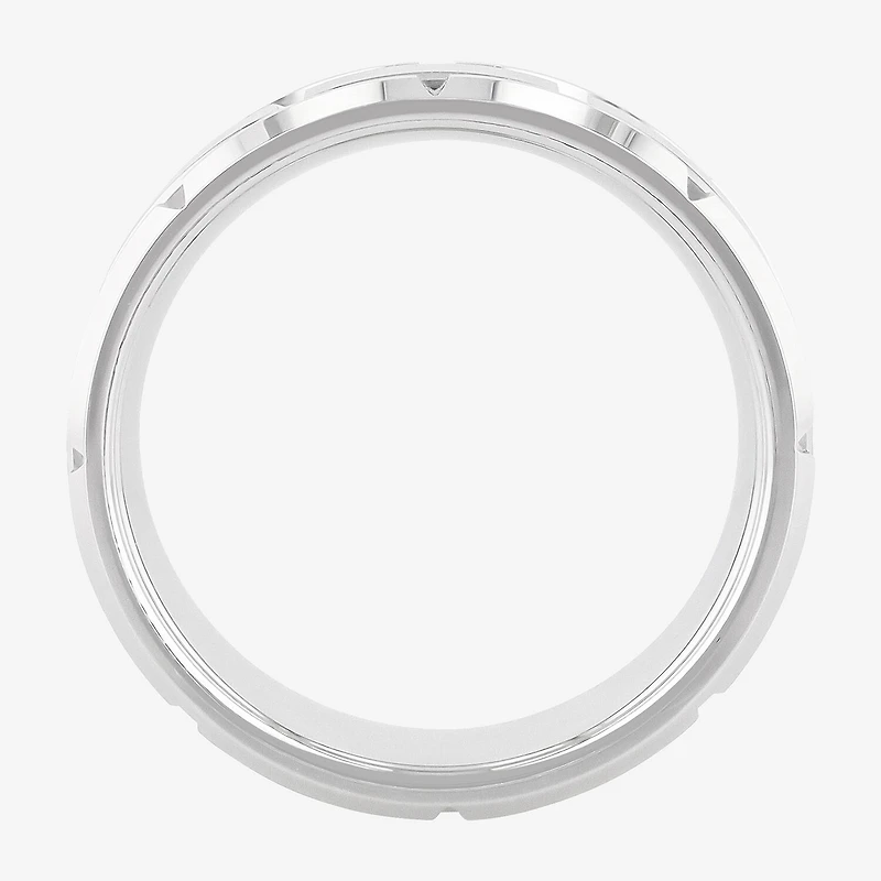 Mens 8MM Tungsten Wedding Band