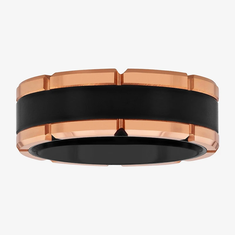Mens 8MM Tungsten Wedding Band