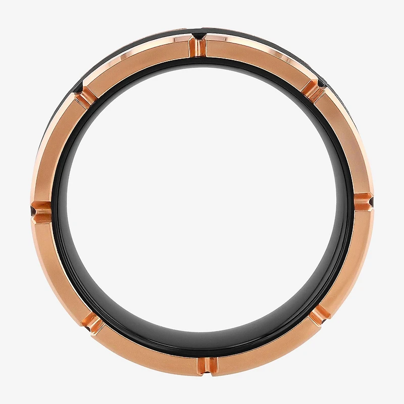Mens 8MM Tungsten Wedding Band