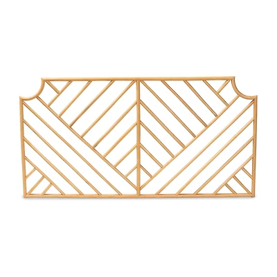 Giza Rattan Rectangular Headboard