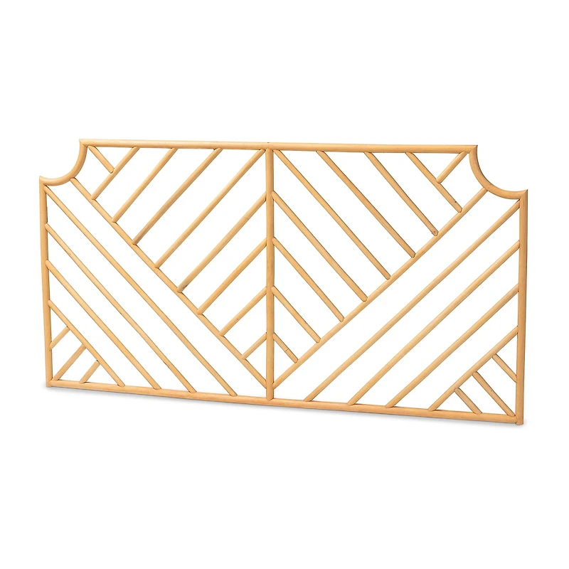 Giza Rattan Rectangular Headboard