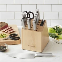 KitchenAid Stainless Steel 14-pc. Knife Block Set