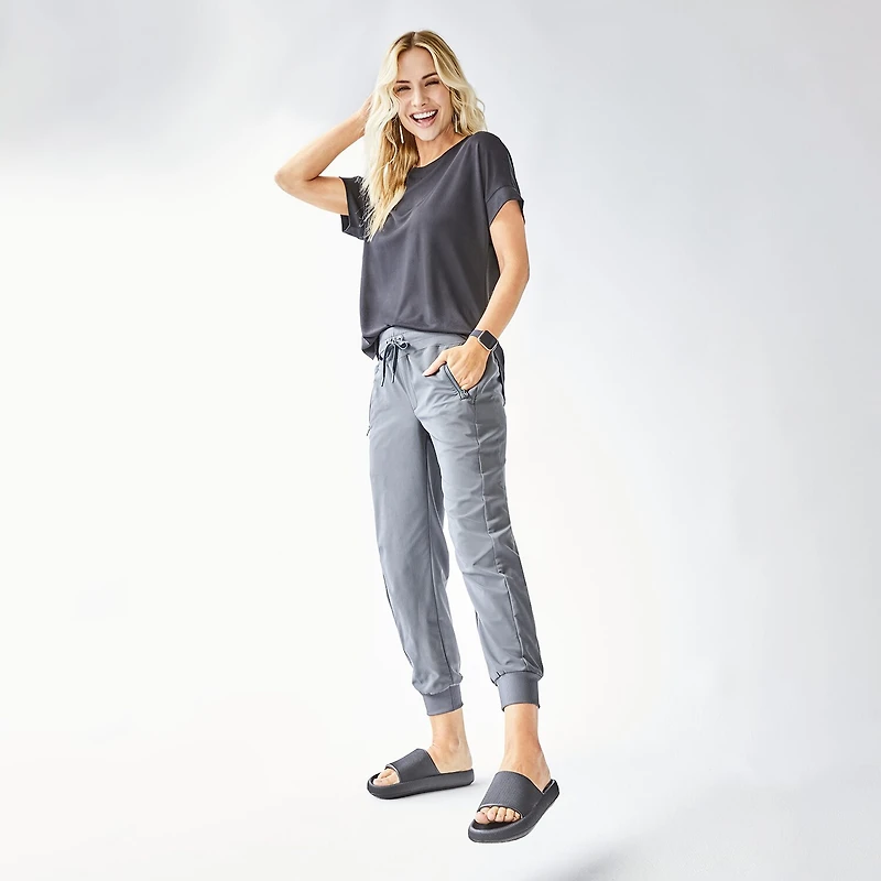 Stylus Womens Crew Neck Short Sleeve T-Shirt
