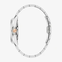 Bulova Surveyor Mens Automatic Silver Tone Stainless Steel Bracelet Watch 98b422