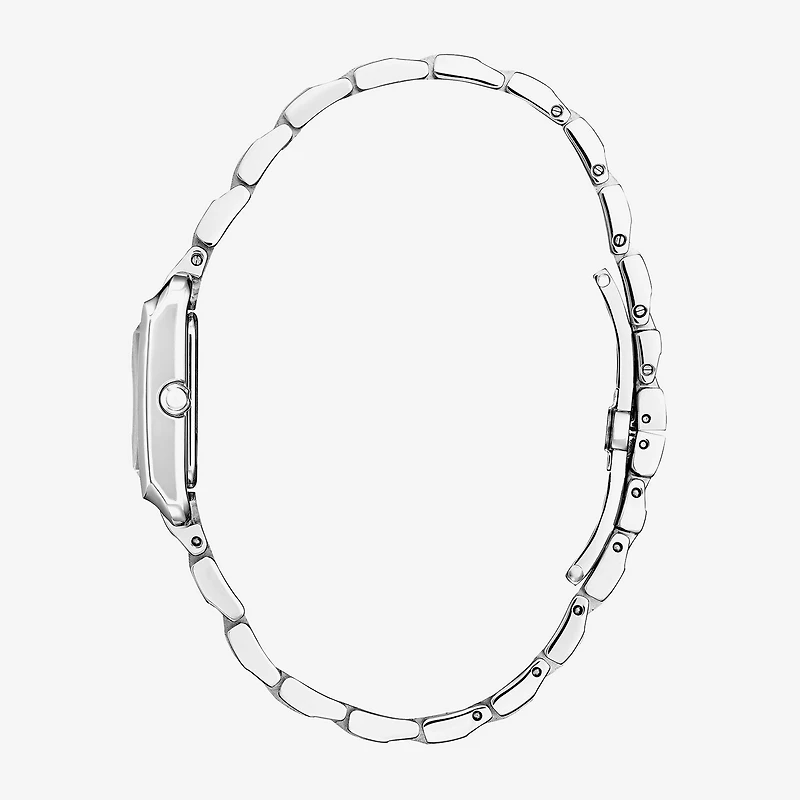 Citizen Bianca Womens Silver Tone Stainless Steel Bracelet Watch Ew5600-52d