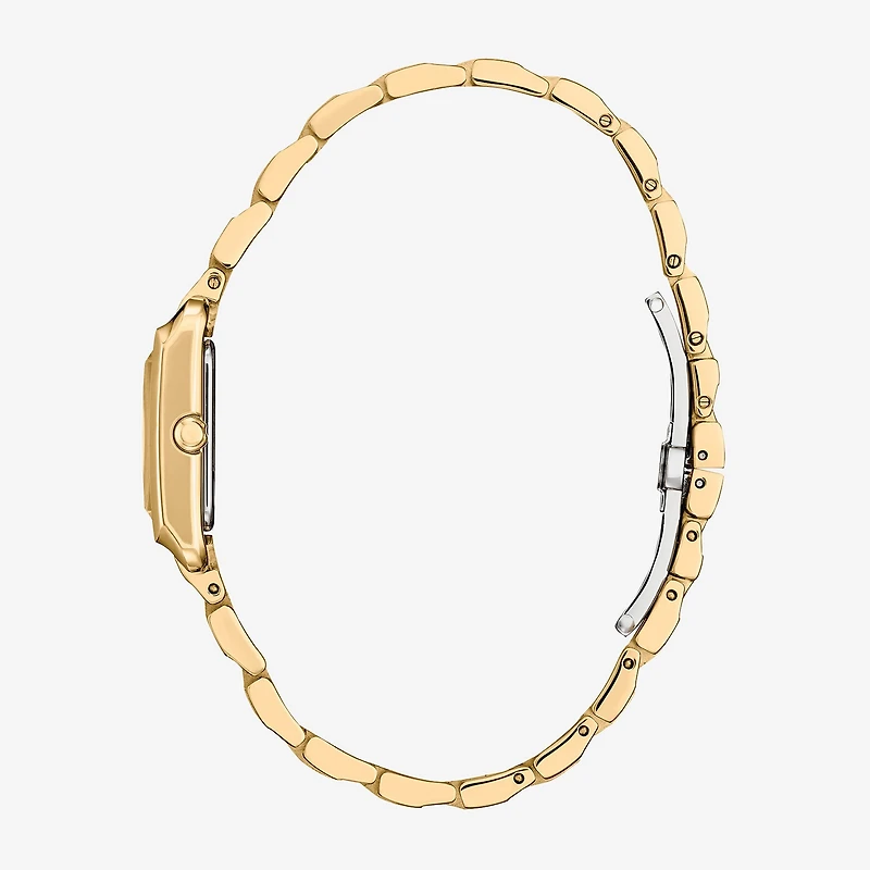 Citizen Bianca Womens Gold Tone Stainless Steel Bracelet Watch Ew5602-57d