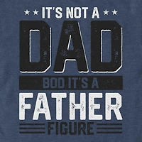 Mens Short Sleeve Father Figure Graphic T-Shirt