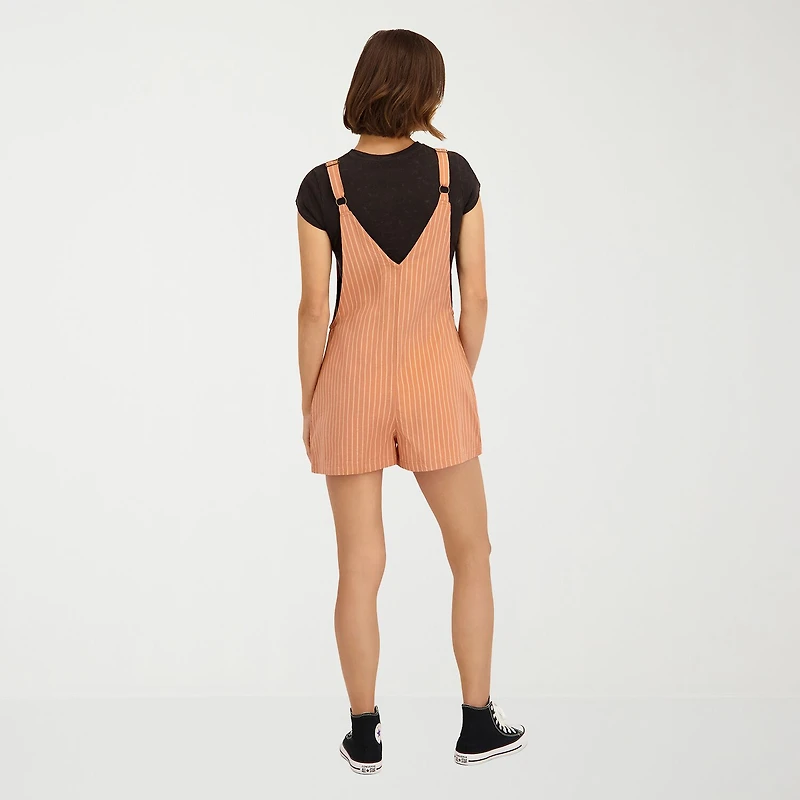 VOLCOM Womens Sleeveless Juniors Romper