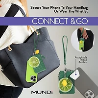 Mundi Rfid Strawberry Connect And Go Wristlet