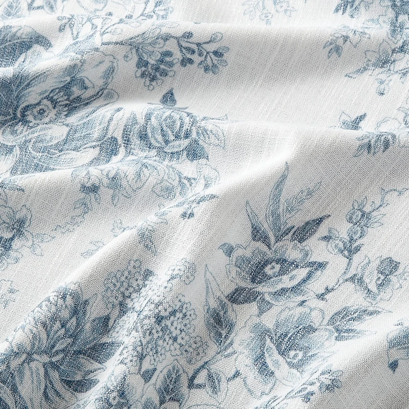 Linden Street Sullivan Printed Grommet Top Blackout Single Curtain Panel