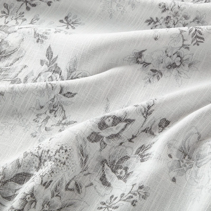 Linden Street Sullivan Printed Grommet Top Blackout Single Curtain Panel