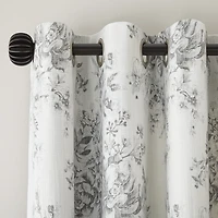 Linden Street Sullivan Printed Grommet Top Blackout Single Curtain Panel