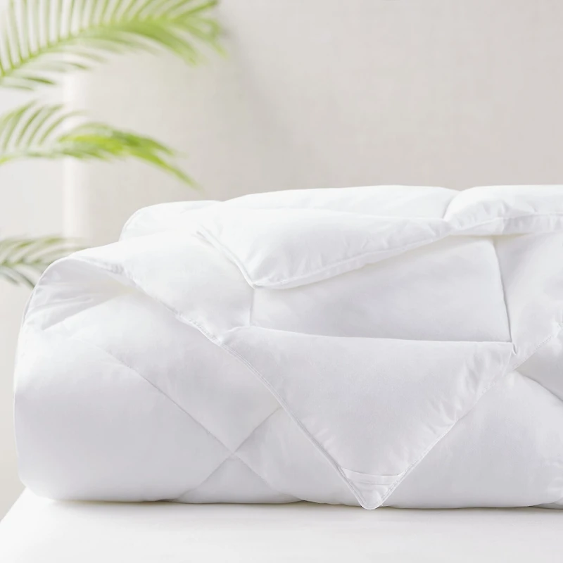 Sleep Philosophy Maximum Warmth 300 TC Cotton Sateen Comforter Down Alt 3M Thinsulate