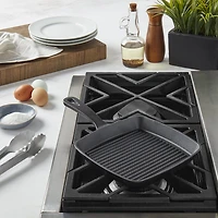 Smith & Clark Cast Iron 8" Grill Pan