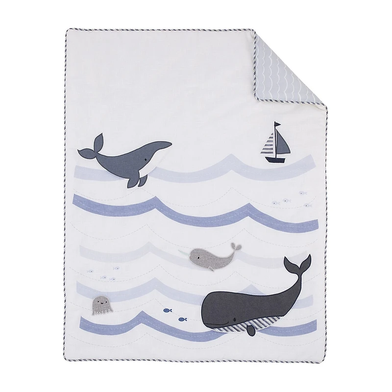 Nojo Marine 3-pc. Crib Bedding Set