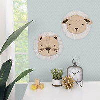 Nojo Lamb Wood Wall Art