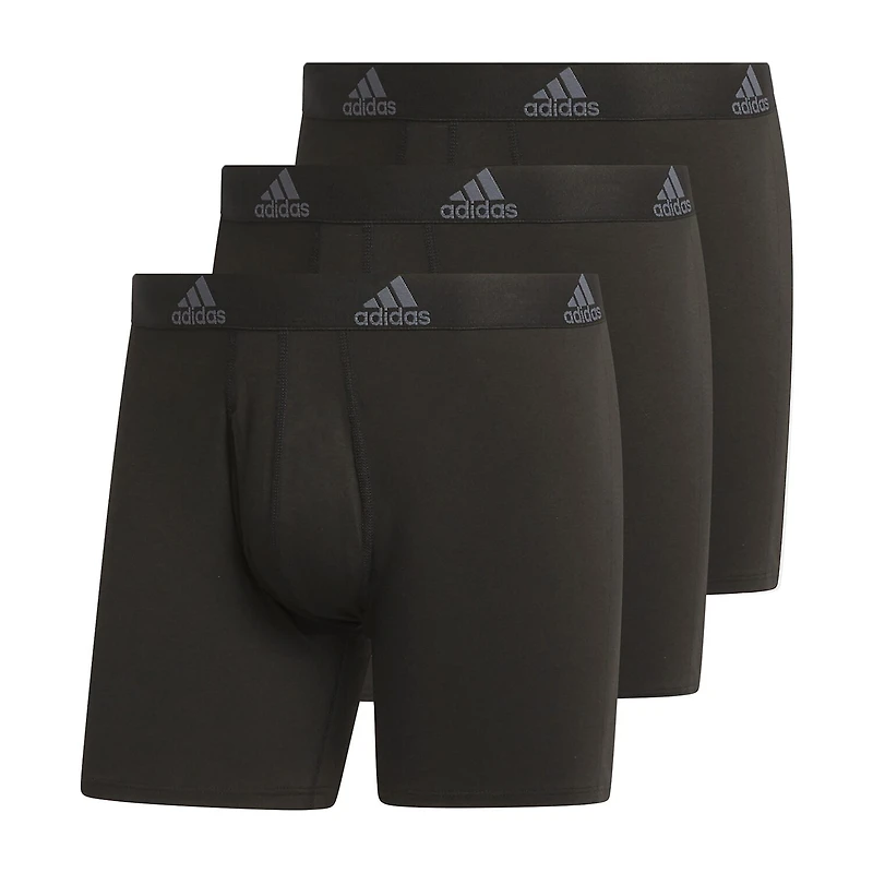 adidas Stretch Cotton Mens Big and Tall 3 Pack Boxer Briefs 5157981a