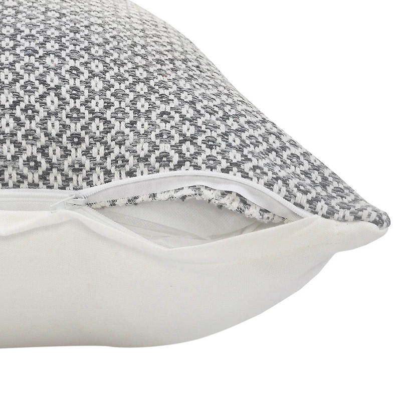 LR Home Rile Geometric Square Throw Pillow