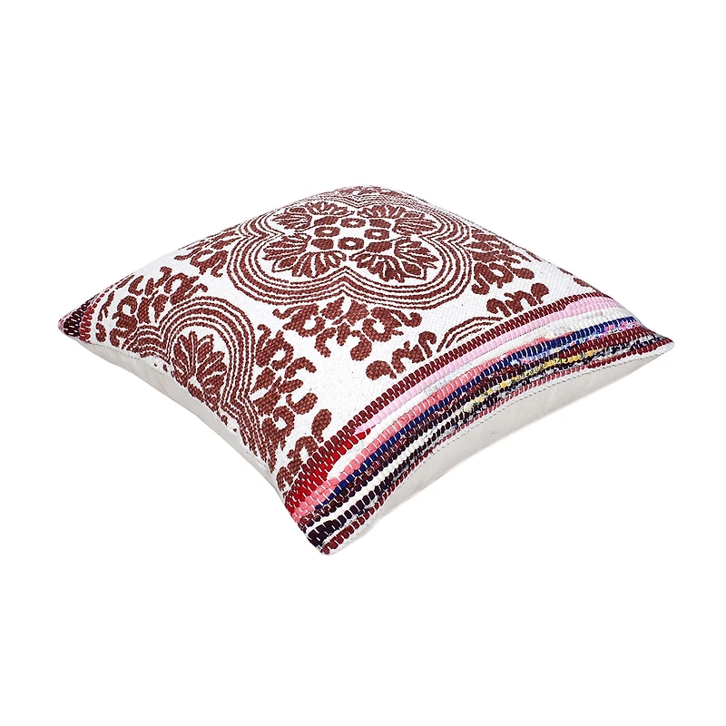 LR Home Nich Geometric Square Throw Pillow