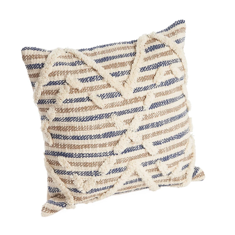 LR Home Willy Stripe Square Throw Pillow