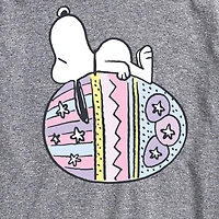 Mens Short Sleeve Peanuts Easter Graphic T-Shirt