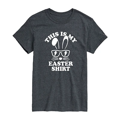 Mens Short Sleeve Easter Graphic T-Shirt