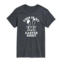 Mens Short Sleeve Easter Graphic T-Shirt