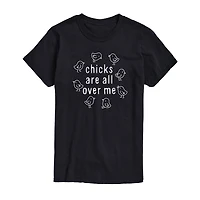 Mens Short Sleeve Easter Graphic T-Shirt