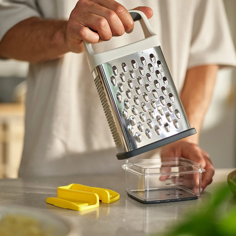 Joseph Joseph Stainless Steel Multi-Grip Box Grater