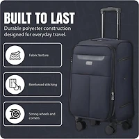 IZOD Liam 3-pc. Softside Expandable Lightweight Luggage Set