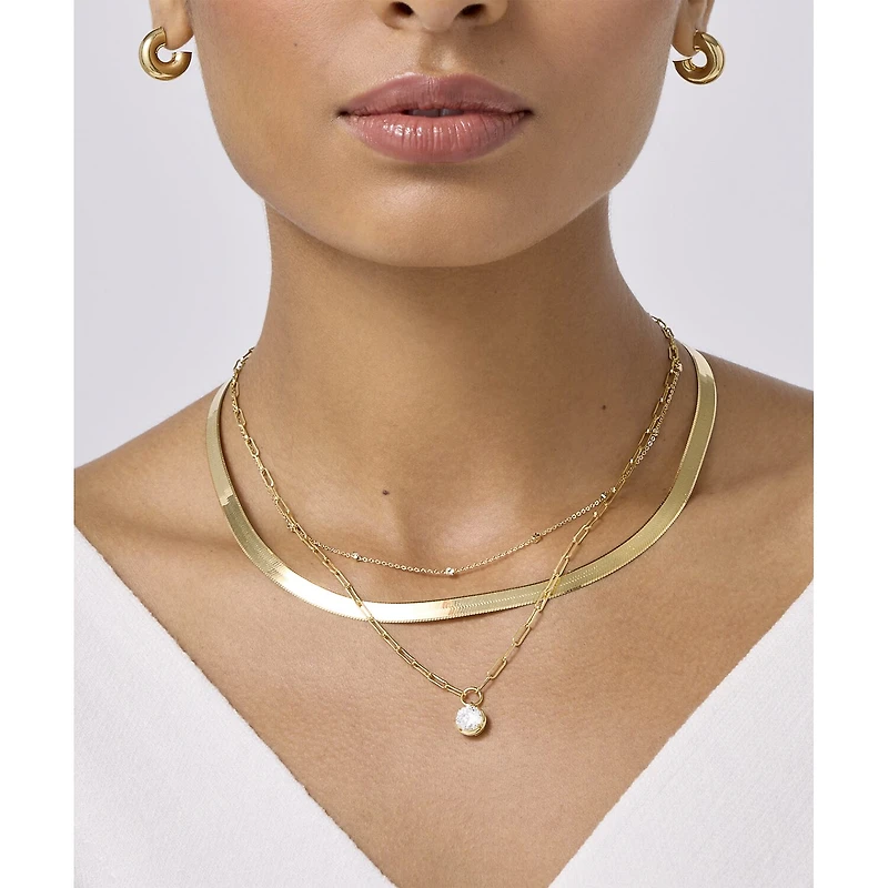 Diamond Addiction (G-H, Si2-I1) Womens 1 1/2 CT. T.W. Lab Grown White Diamond 14K Gold Over Silver 18 Inch Pendant Necklace