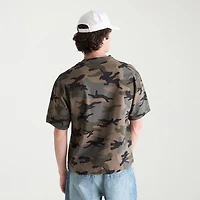 AEROPOSTALE Camo Heavyweight Mens Crew Neck Short Sleeve T-Shirt