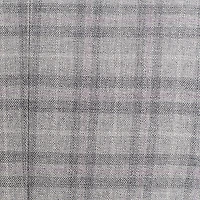 IBIZA AZURE Mens Windowpane Modern Fit Sport Coat